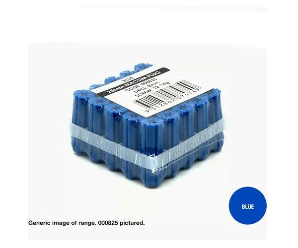 Macsim Wallplugs (25pc Frame Packs) - Various Sizes and Quantities