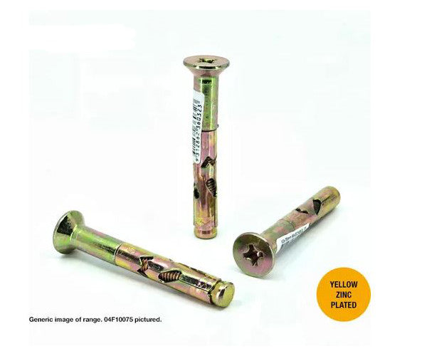 Countersunk Zinc Mason Bolt