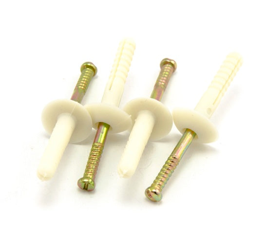Nail In Plug Zinc in 3 Head Types and Various Sizes - Box of 100