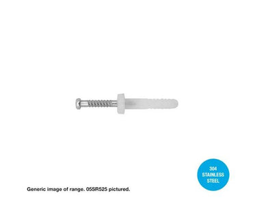 Nail in Plugs Mushroom Head 304 Stainless Steel