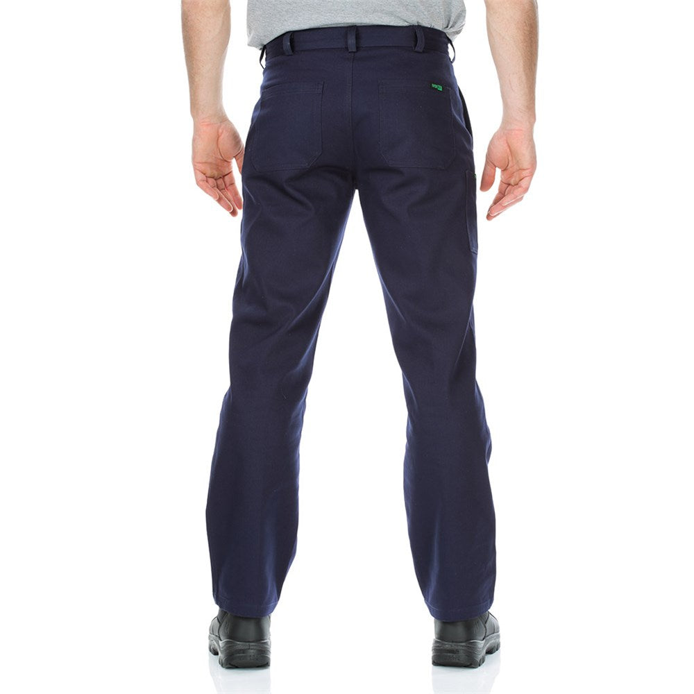 Cotton Drill Regular Weight Work Navy Pants - Various Sizes