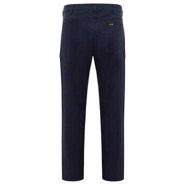 Womens Mid Weight Cotton Drill Navy Cargo Pants - in Various Sizes