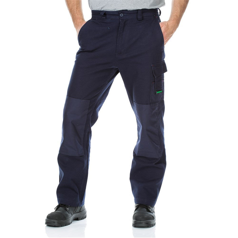 Active Utility Duck Weave Canvas Cordura Navy Pants - Various Sizes