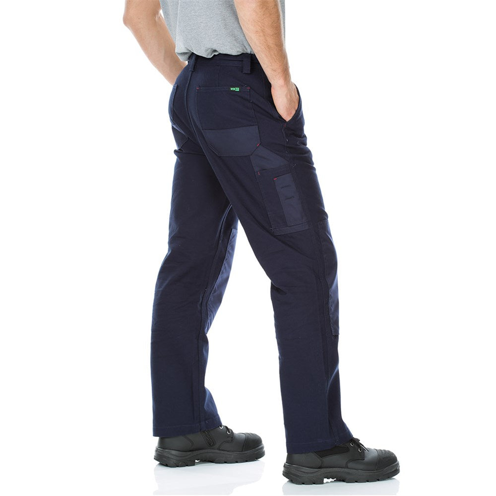 Active Utility Duck Weave Canvas Cordura Navy Pants - Various Sizes
