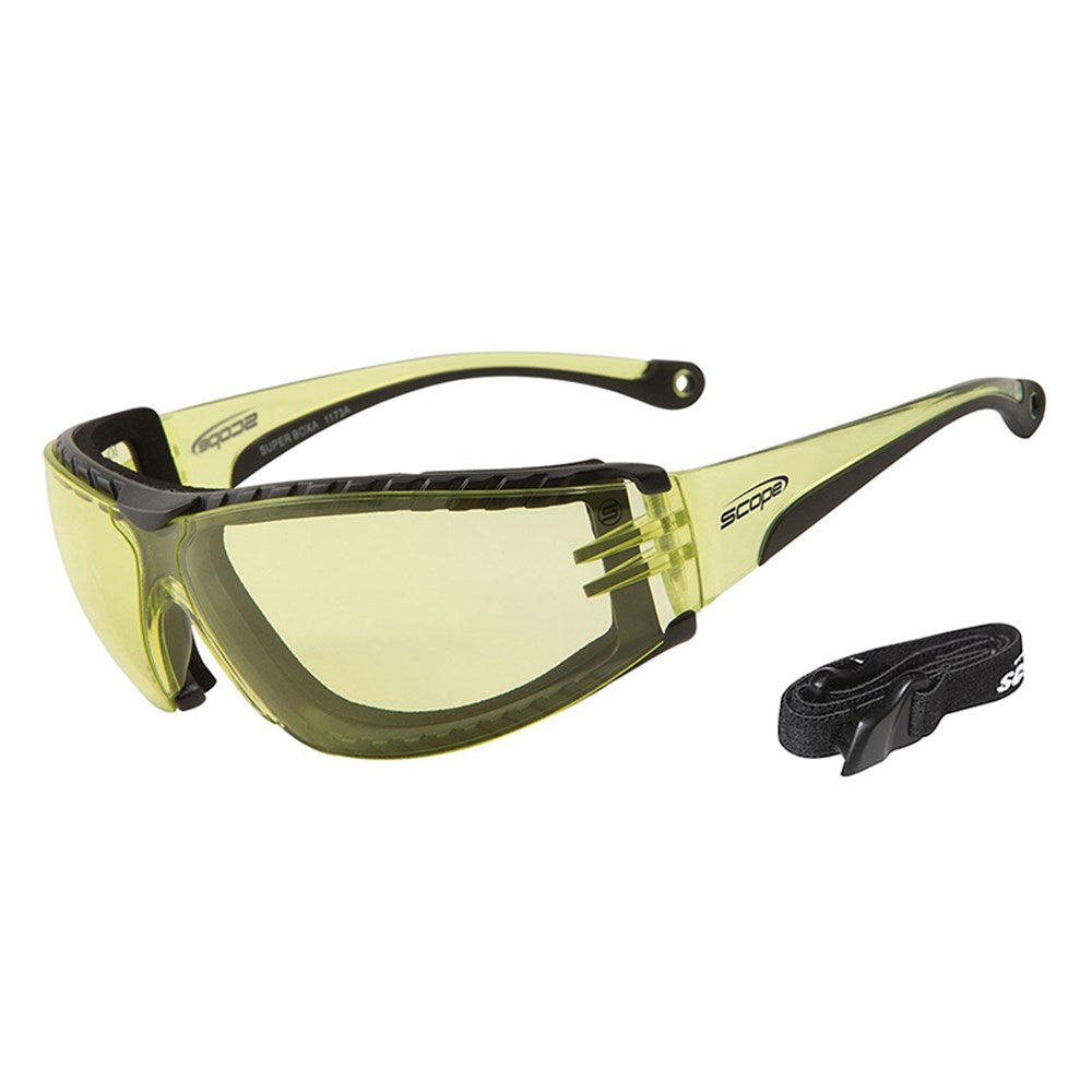Scope Super Boxa Titanium AF/AS Safety Glasses 1 pair - 4 Lens Colour Options