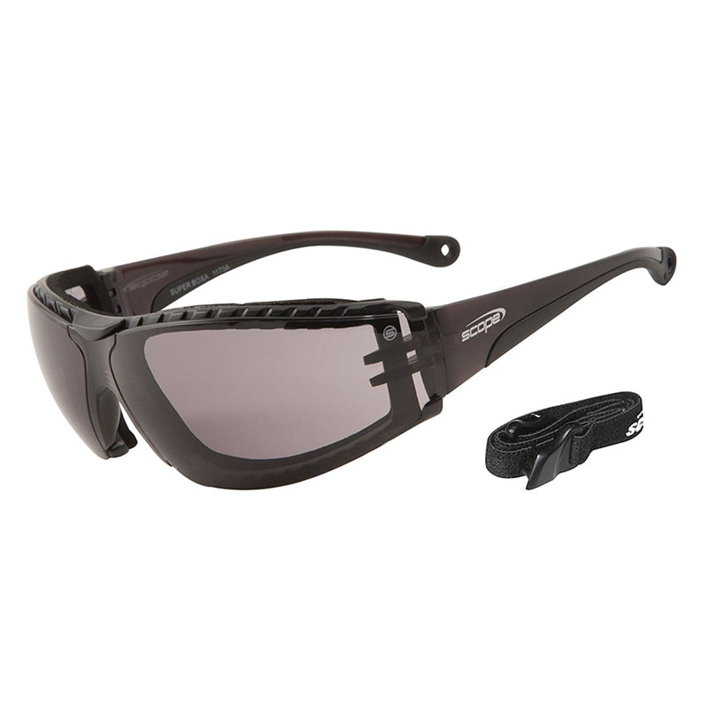 Scope Super Boxa Titanium AF/AS Safety Glasses 1 pair - 4 Lens Colour Options