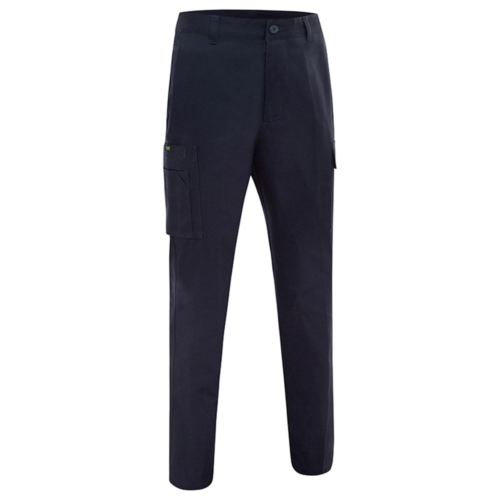 Cotton Drill Regular Weight Navy Cargo Pants - in Various Sizes