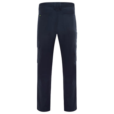 Cotton Drill Regular Weight Navy Cargo Pants - in Various Sizes