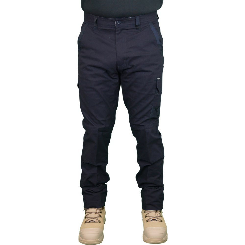 Decoy Canvas Modern Fit Stretch Cargo Pants - 3 Colour Options in Various Sizes