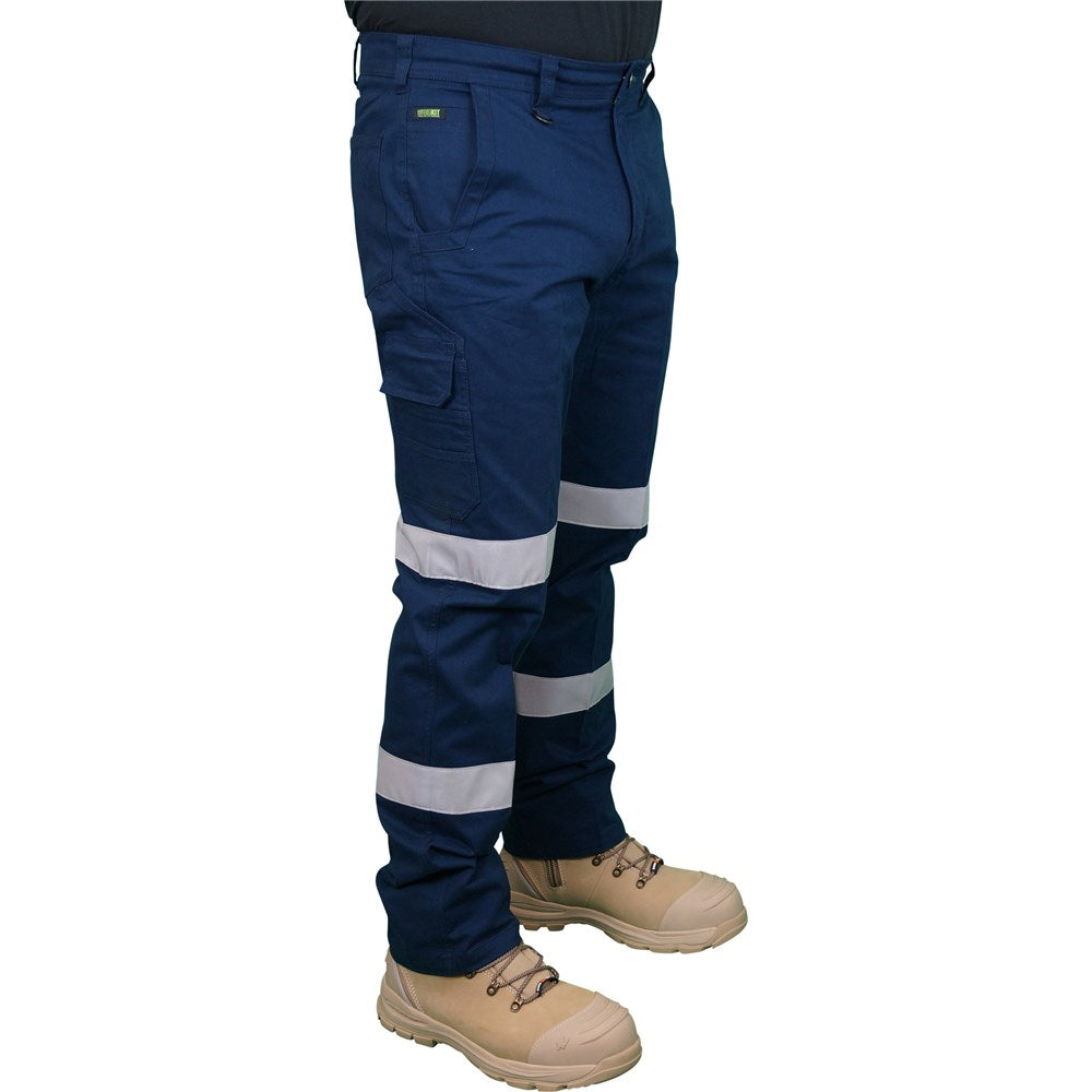 Balance Stretch Modern Fit Biomotion Navy Cargo Pants - Various Sizes