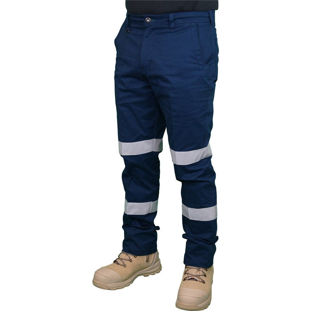 Balance Stretch Modern Fit Biomotion Navy Cargo Pants - Various Sizes