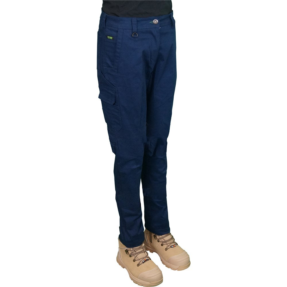 Womens Balance Stretch Navy Cargo Pants - Various Sizes
