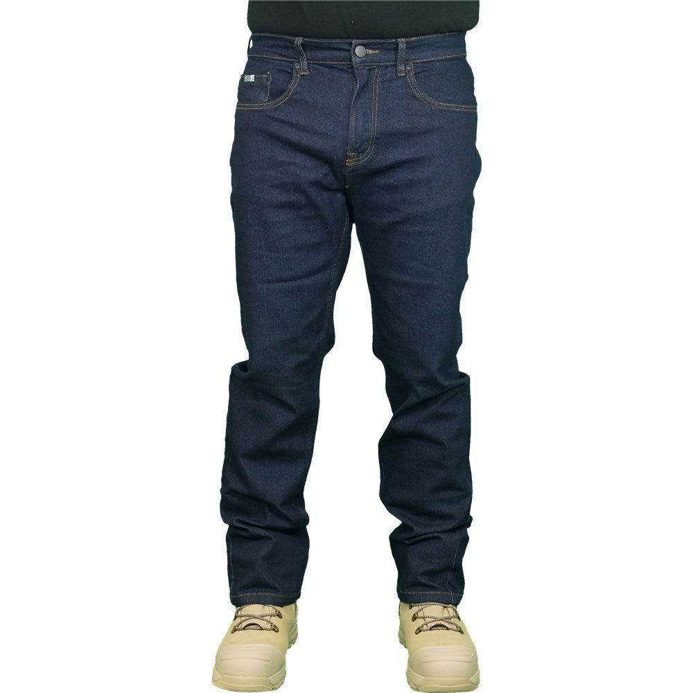 Classic Fit Dark Denim Stretch Jeans - Various Sizes