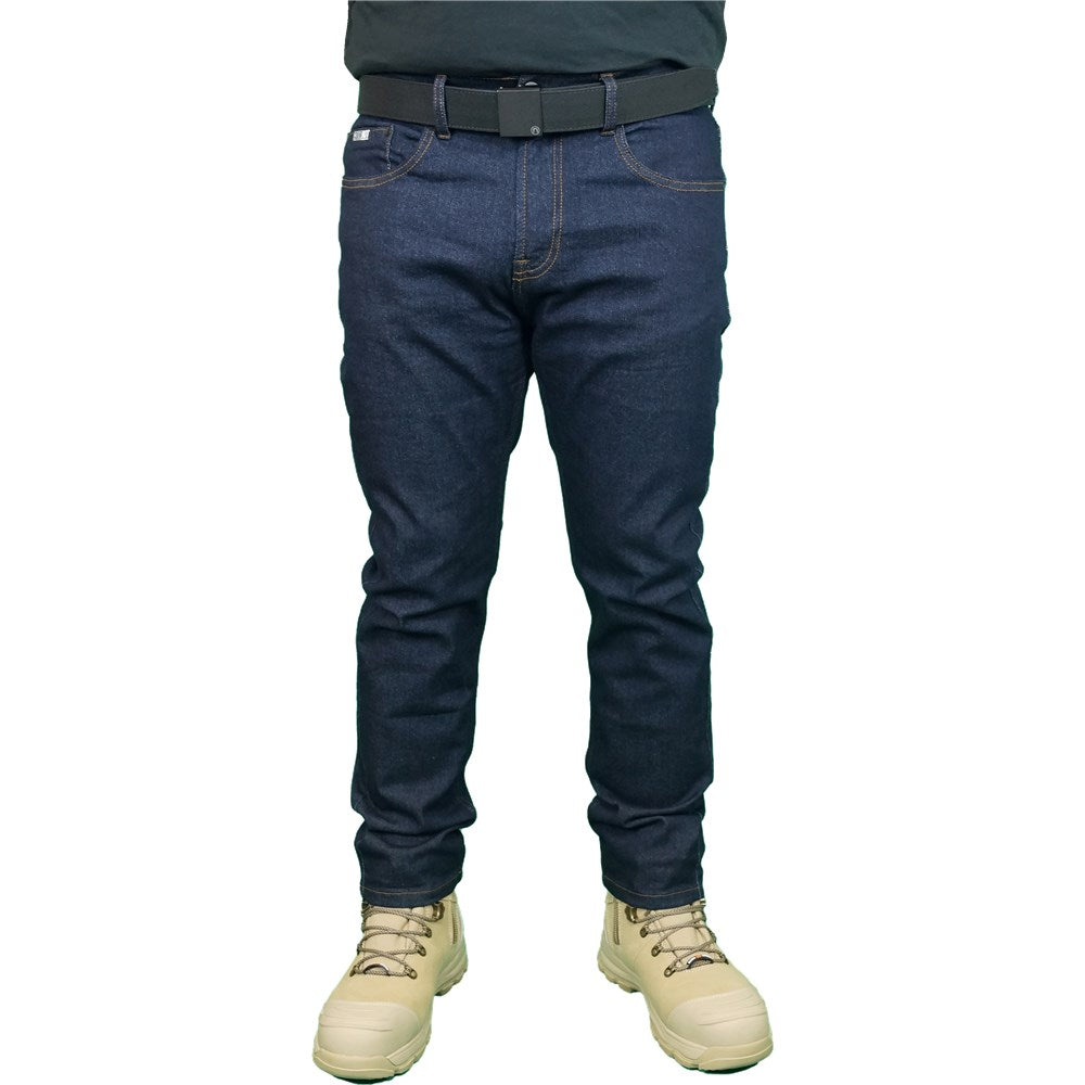 Modern Slim Fit Dark Denim Stretch Jeans - in Various Sizes