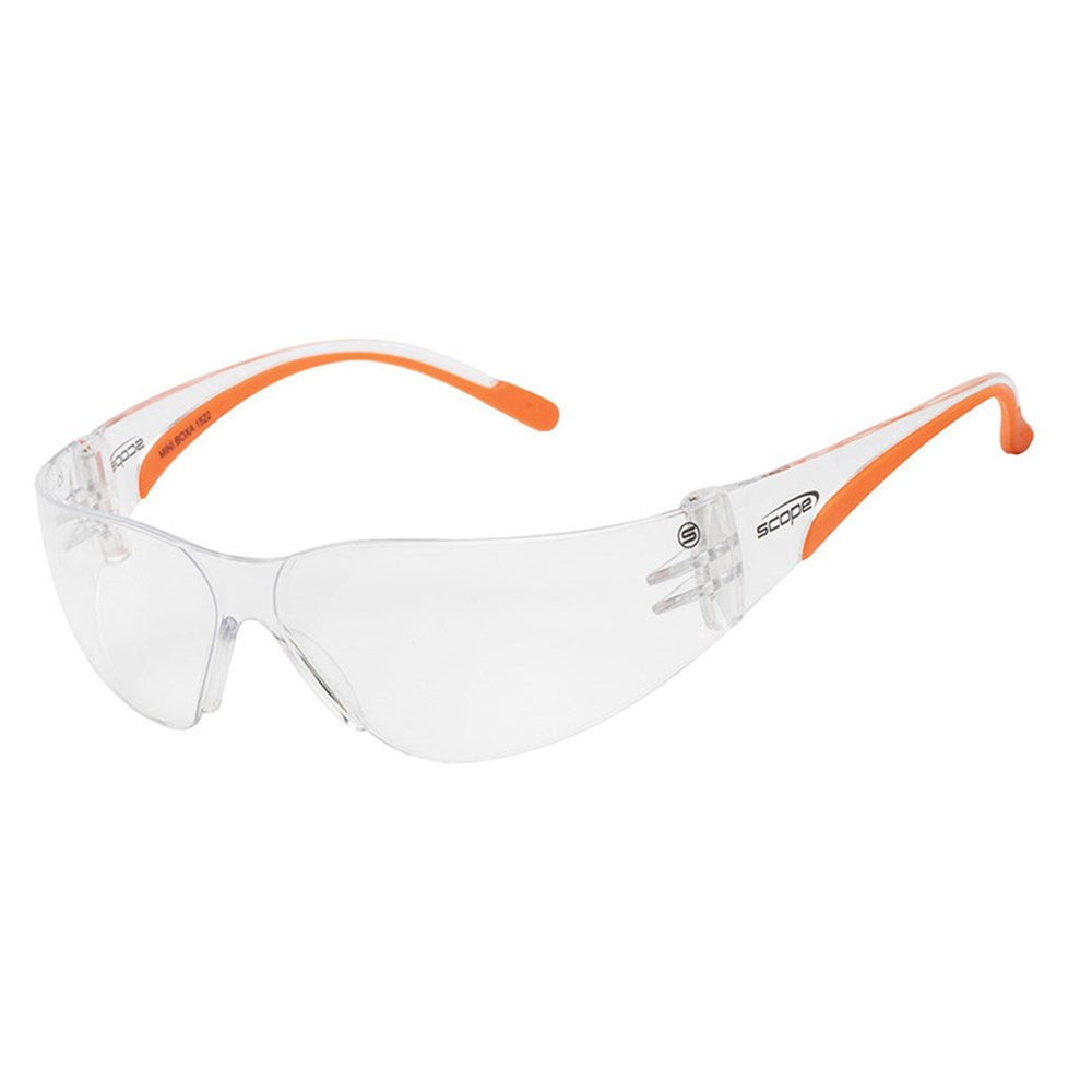 Scope Mini Boxa AF/AS Safety Glasses - 10 Pairs in 2 Lens Colour Options