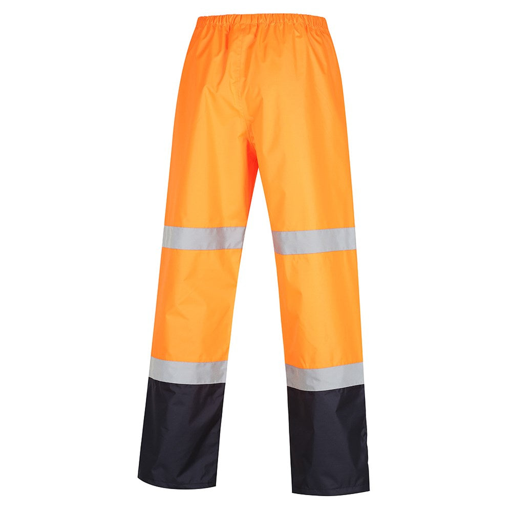 Hi Vis Taped Wet Weather Rain Pants - 2 Colour Options in Various Sizes
