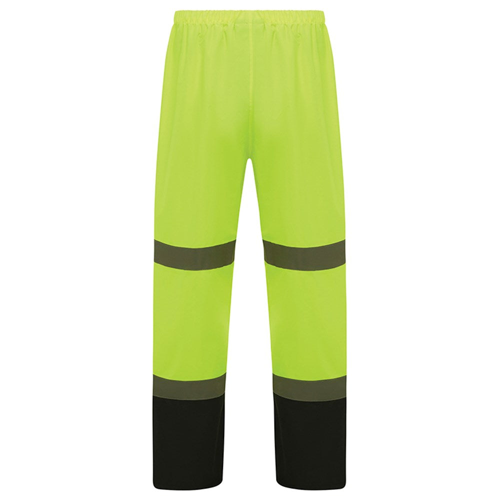 Hi Vis Taped Wet Weather Rain Pants - 2 Colour Options in Various Sizes