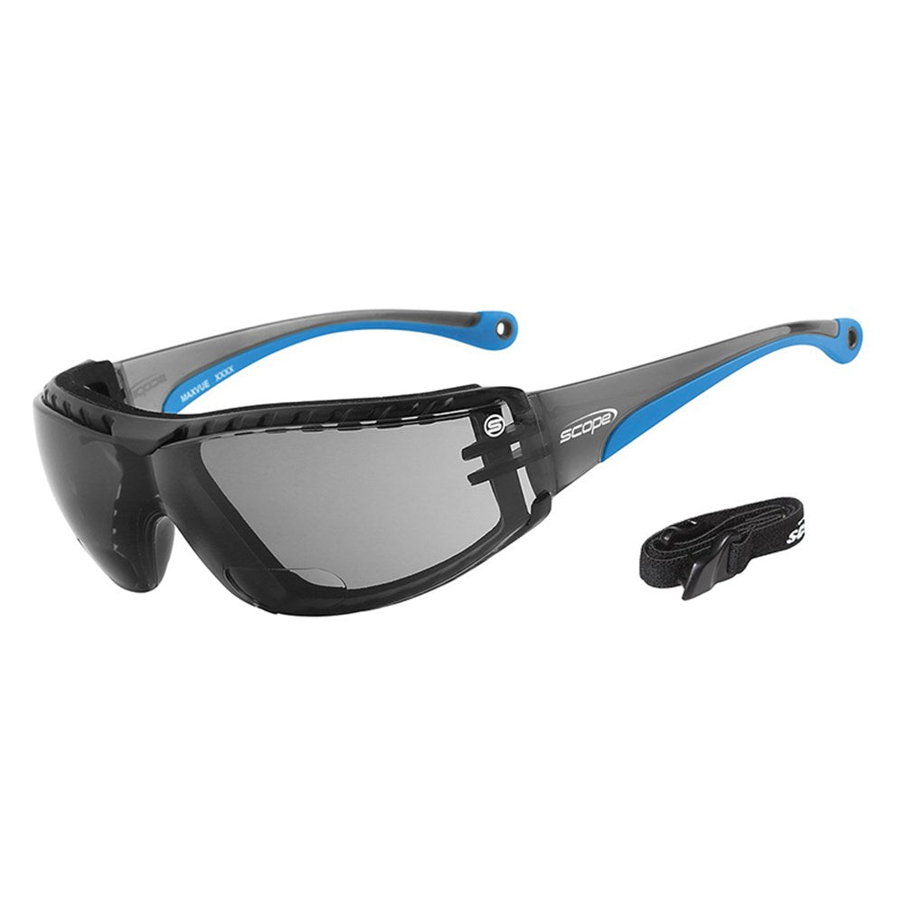 Scope Super Maxvue Titanium AF/AS Safety Glasses - 2 Lens Colour Options in Various Diopter