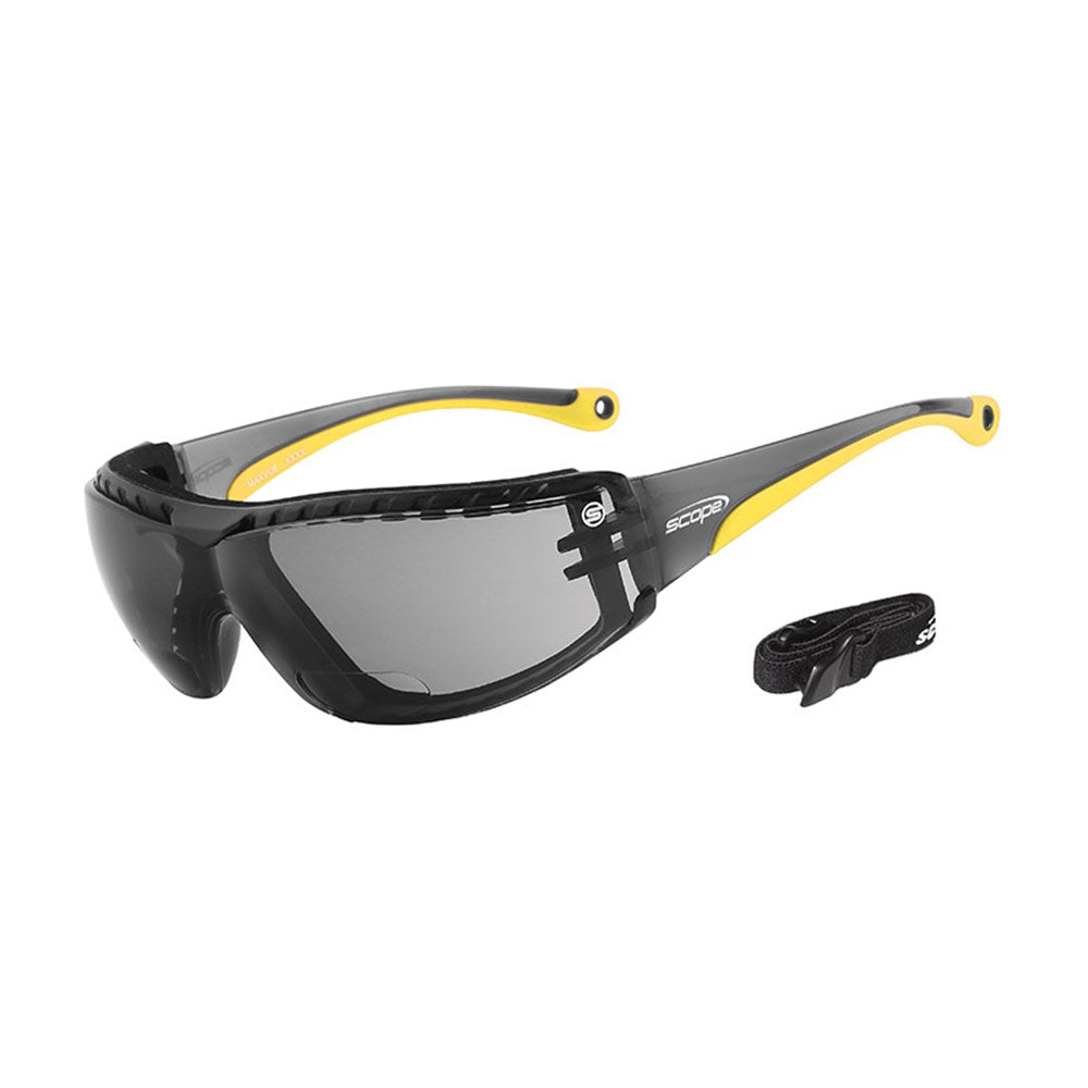 Scope Super Maxvue Titanium AF/AS Safety Glasses - 2 Lens Colour Options in Various Diopter