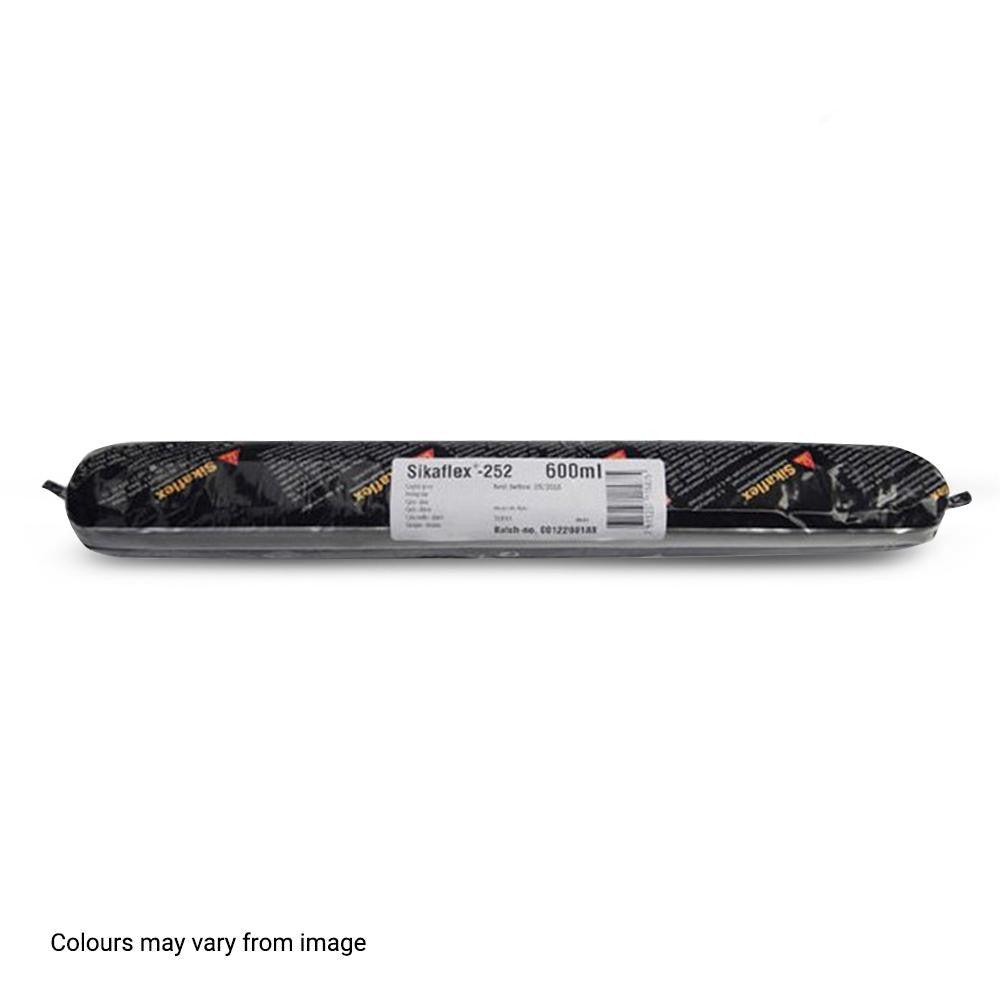SikaFlex-252 Elastic Adhesive White or Black - 300ml Cartridges or 600ml Sausages