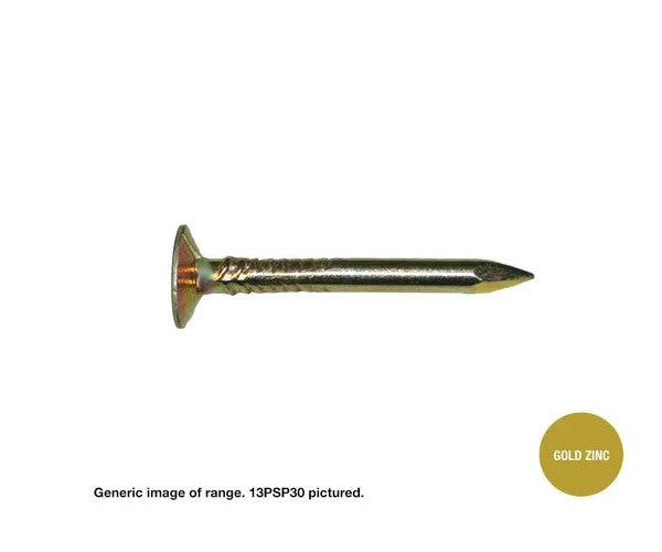 Plasterboard Nail Zinc Smooth Shank 2.8mm x Length in 2.5Kg Box