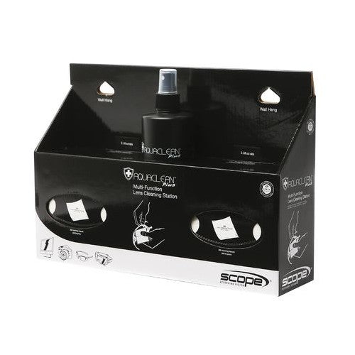 Scope Aqua Clean Plus - Bottles, Wipes and Cleaning Stations