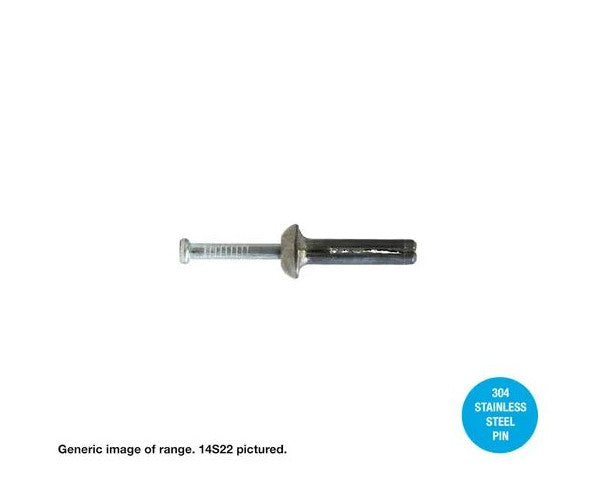 MacDrive Anchor Pins 304 Stainless Steel or Zinc - Box of 100