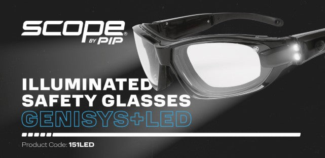 Scope Genisys + LED Black Gloss Frame Clear Lens