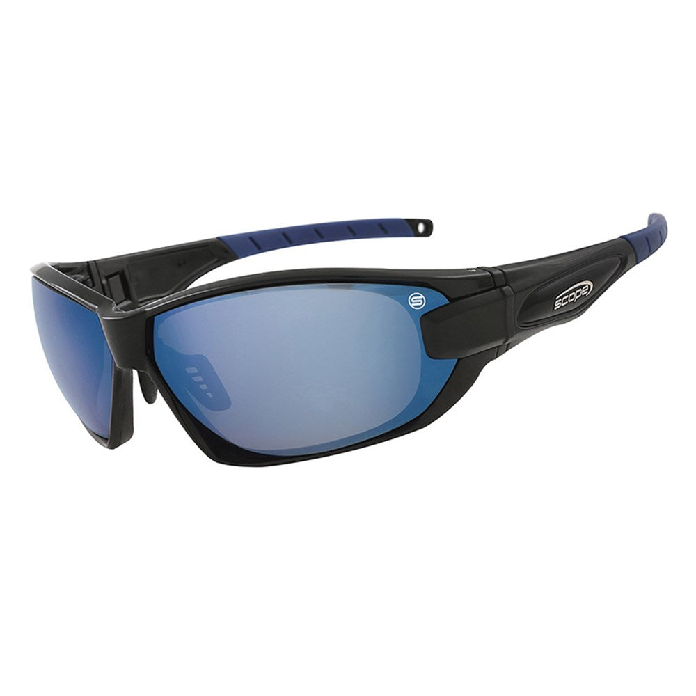 Scope Genisys Black Gloss Frame Safety Glasses - Various Lens Colour Options