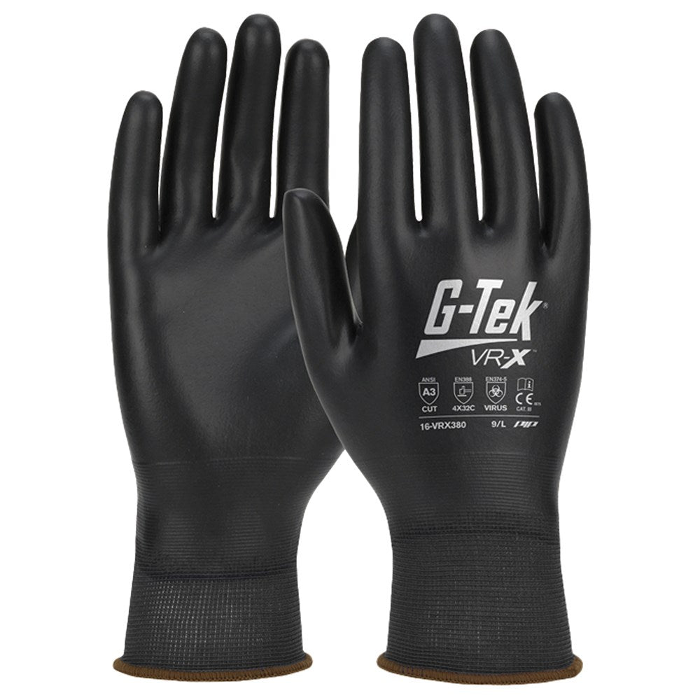 G-Tek Polykor Cu C Water/Oil Gloves - 6 or 12 Pairs in 5 Size Options