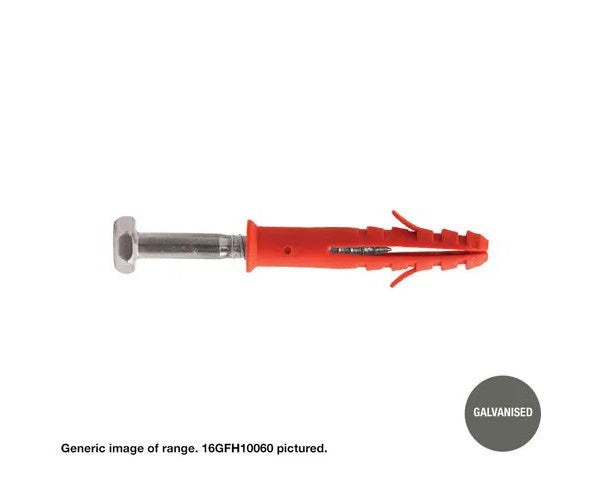 Macsim Hex Head Frame Anchor Galvanised - Box of 50 - Various Sizes