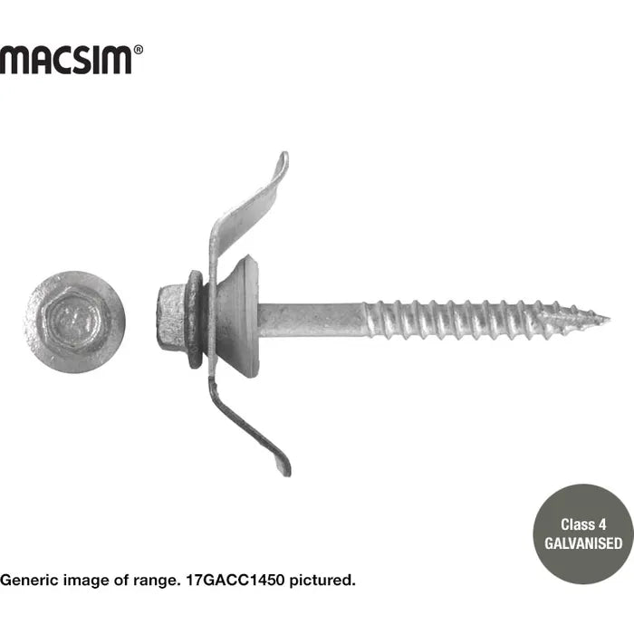 Macsim Type 17 14G x 65mm HWF Cycone Assembly C4 - Box of 250