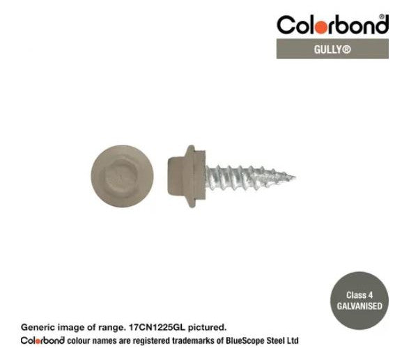 Type 17 Hex Washer Face Head Screw + Neoprene Washer 12g x Length - Box of 1000 Painted Head Options