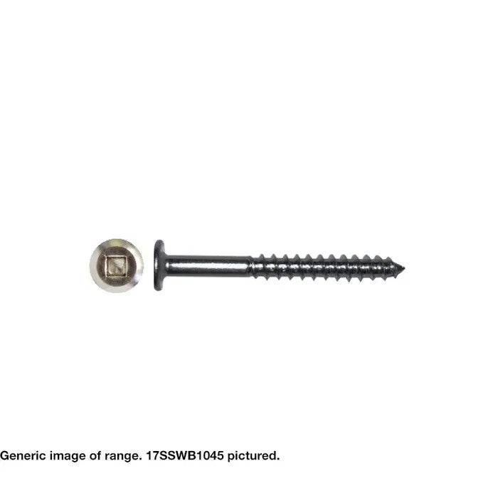 Macsim Type 17 Wafer Head Screws - Various Sizes, Materials/Finishes and Quantities