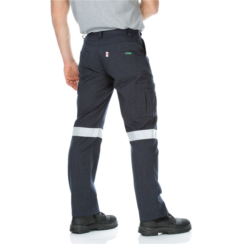 FLAREX RipStop PPE2 FR Inherent 197gsm Taped Navy Cargo Pants - Various Sizes