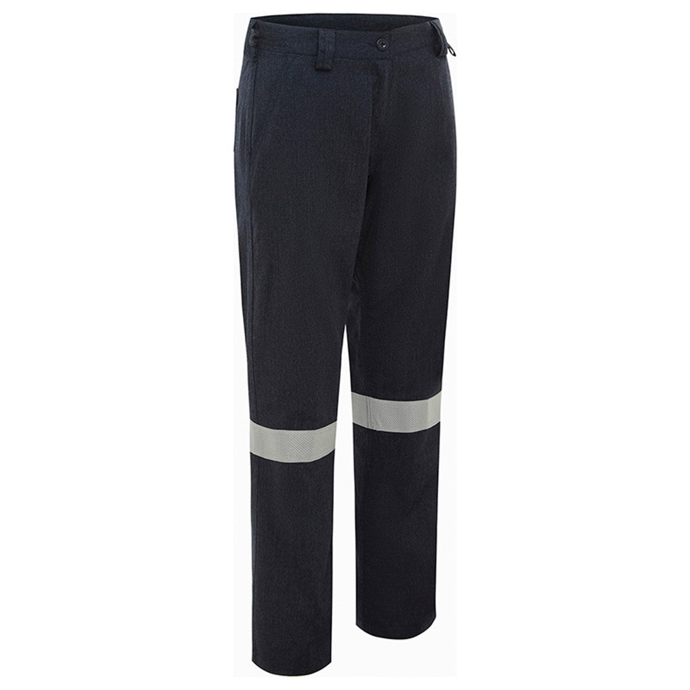 Womens FLAREX RIPSTOP PPE2 FR Inherent 197gsm Taped Navy Work Pants - Various Sizes