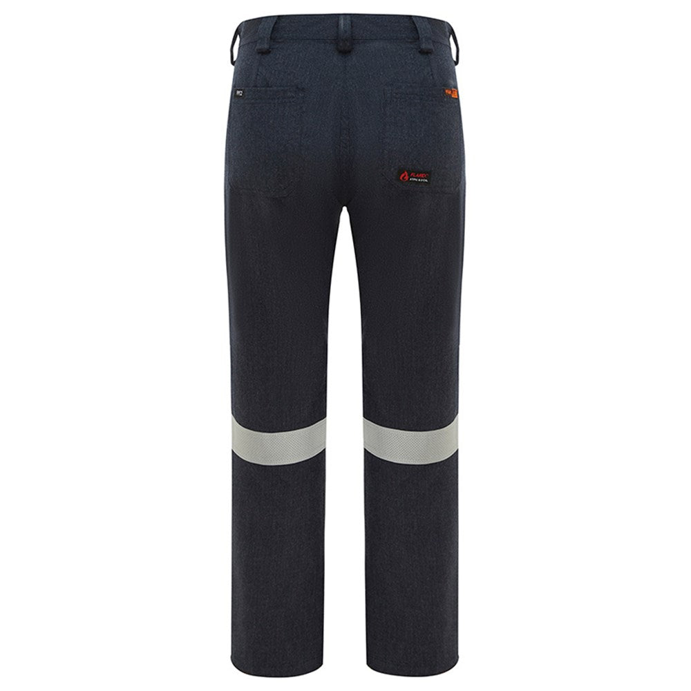 Womens FLAREX RIPSTOP PPE2 FR Inherent 197gsm Taped Navy Work Pants - Various Sizes
