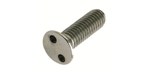 TWO HOLE COUNTERSUNK MACHINE SCREW