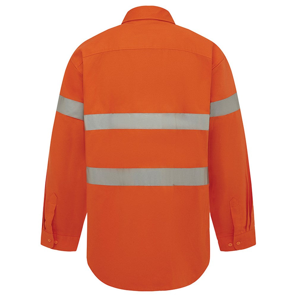 Hi Vis 2 Tone Regular Weight Taped Shirt - 3 Colour Options in Various Sizes