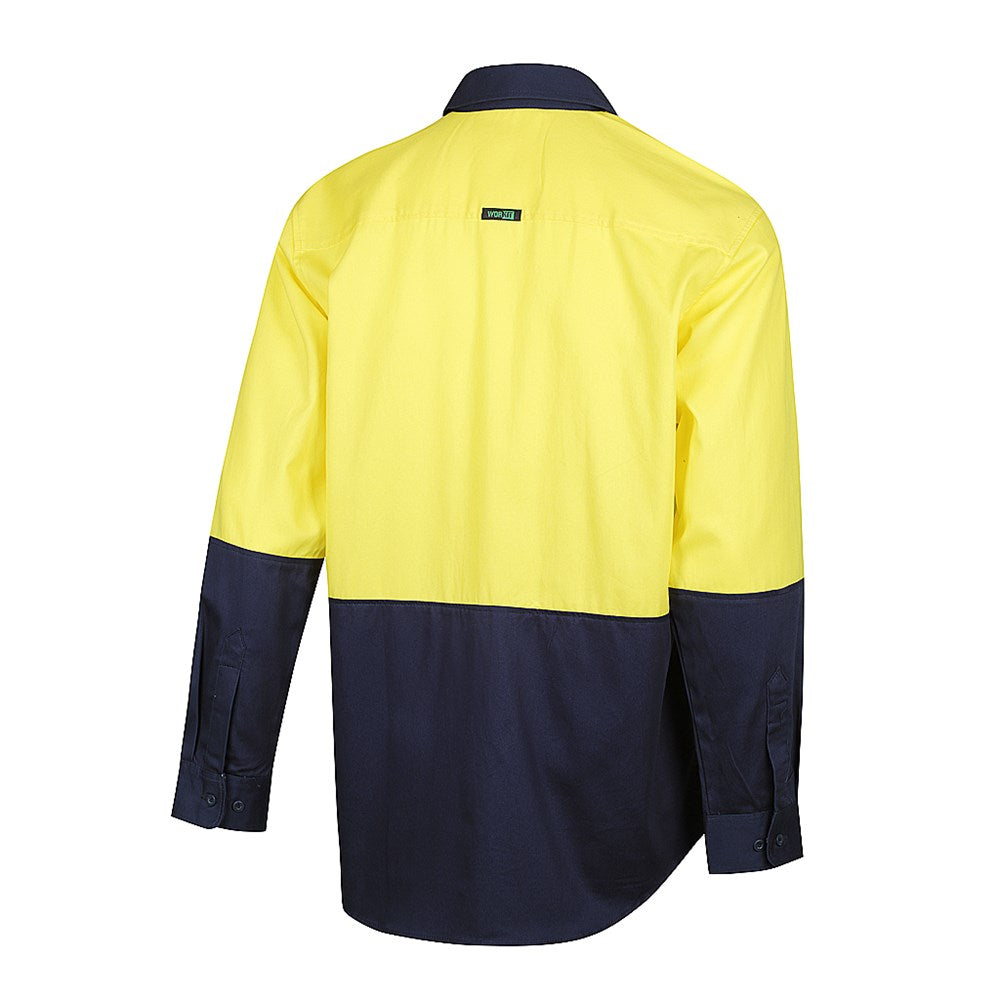 Hi Vis 2 Tone Regular Weight Shirt - 3 Colour Options in Various Sizes