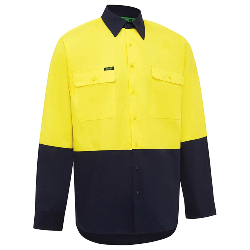Hi Vis 2 Tone Regular Weight Shirt - 3 Colour Options in Various Sizes