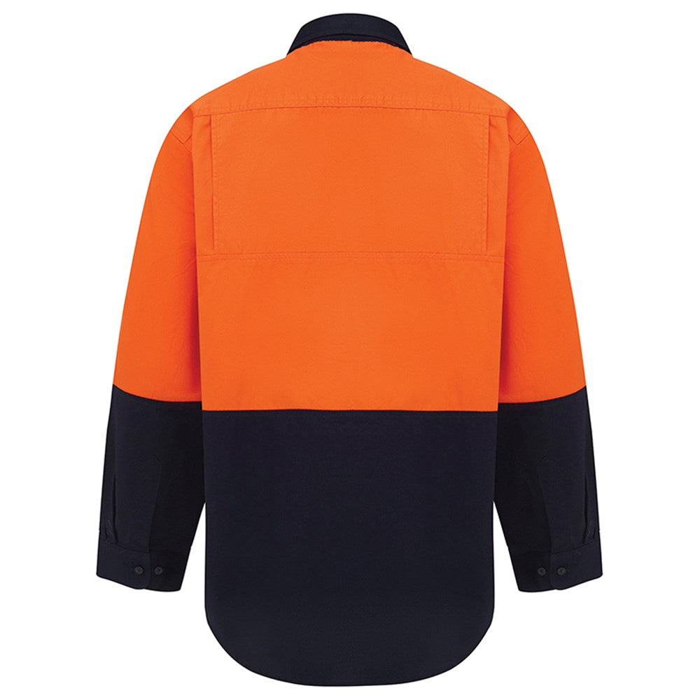 Hi Vis Lightweight Adjustable Cuff Shirt - 3 Colour Options Various Sizes