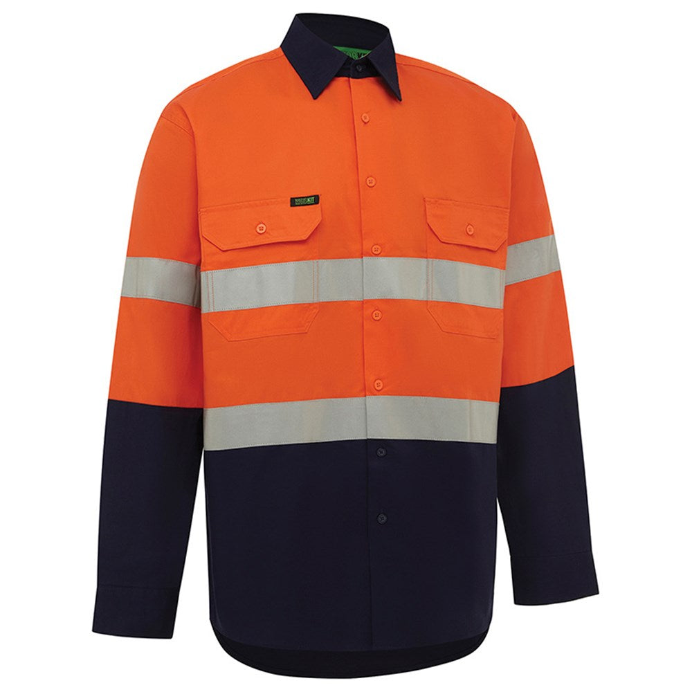 Hi Vis Lightweight Long Sleeve Taped Shirt - Various Colours and Sizes