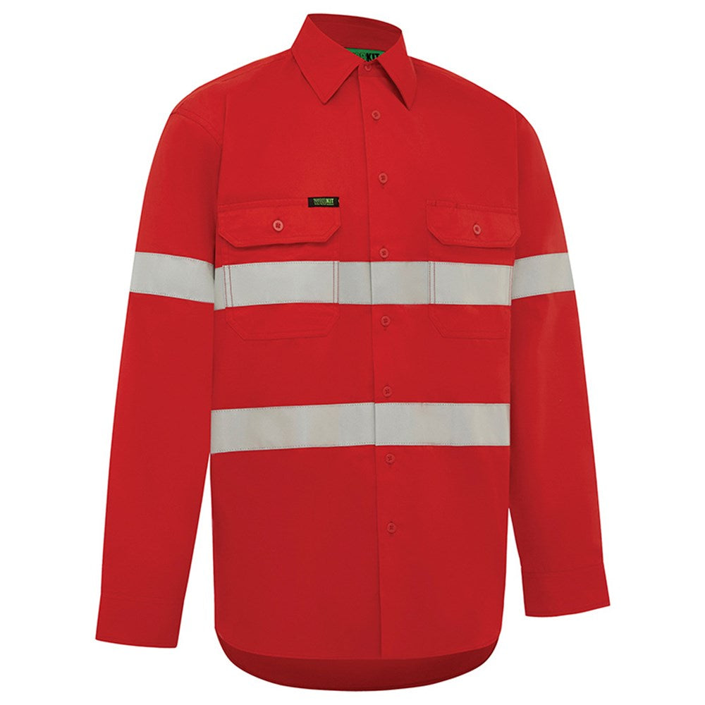 Hi Vis Lightweight Long Sleeve Taped Shirt - Various Colours and Sizes