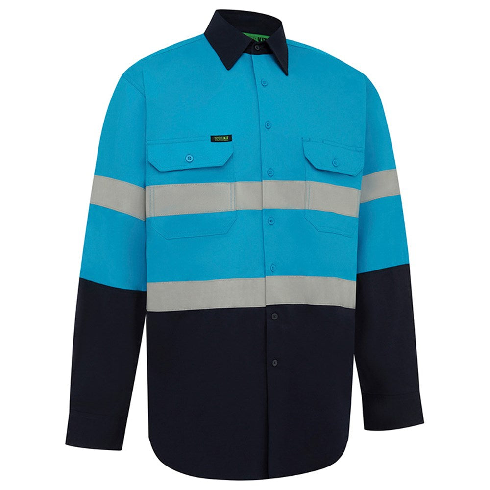 Hi Vis Lightweight Long Sleeve Taped Shirt - Various Colours and Sizes