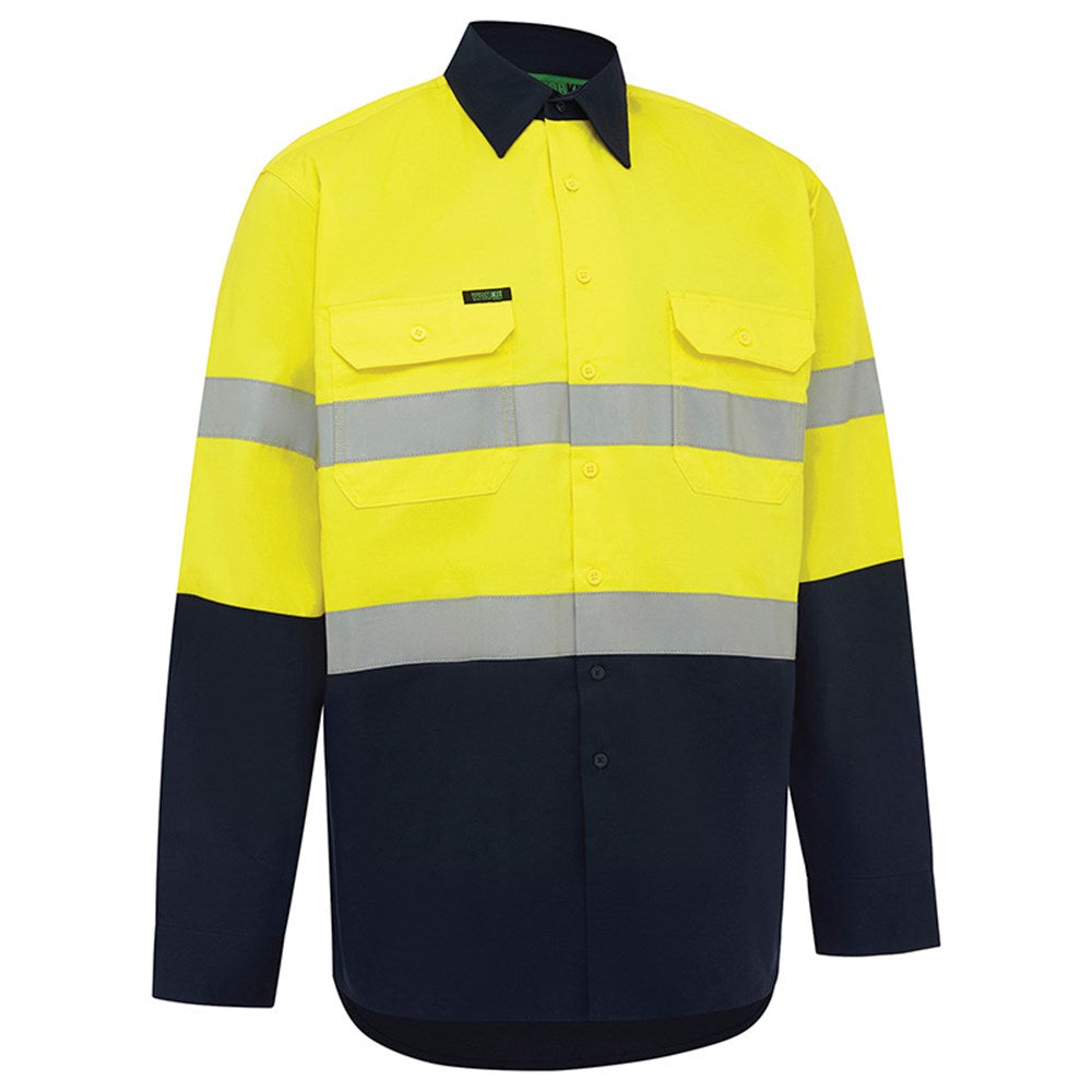 Hi Vis Lightweight Long Sleeve Taped Shirt - Various Colours and Sizes