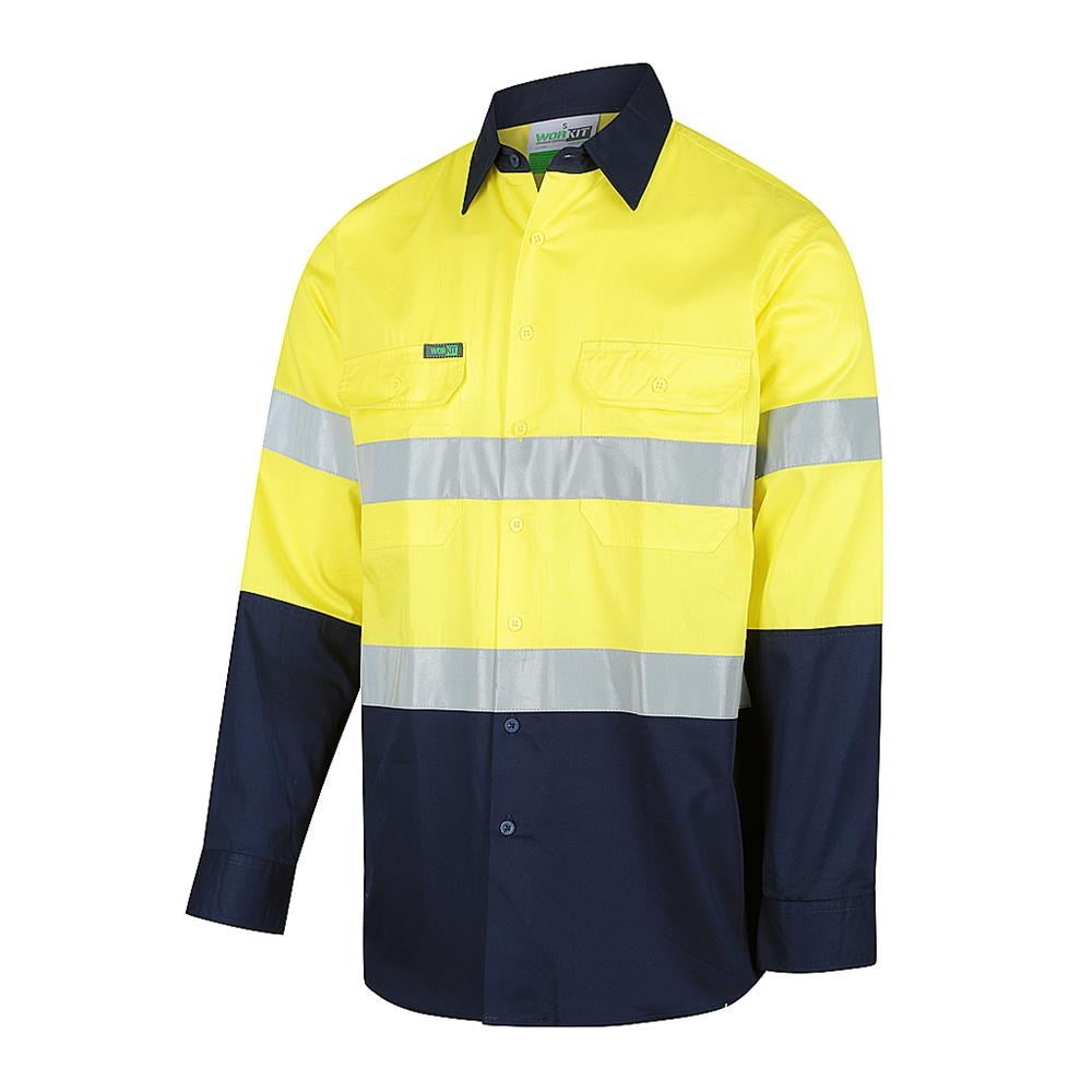 Hi Vis Lightweight Long Sleeve Taped Shirt - Various Colours and Sizes