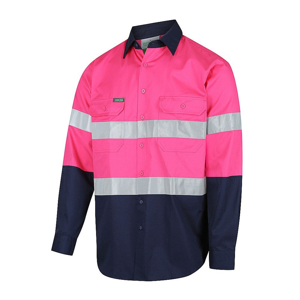 Hi Vis Lightweight Long Sleeve Taped Shirt - Various Colours and Sizes