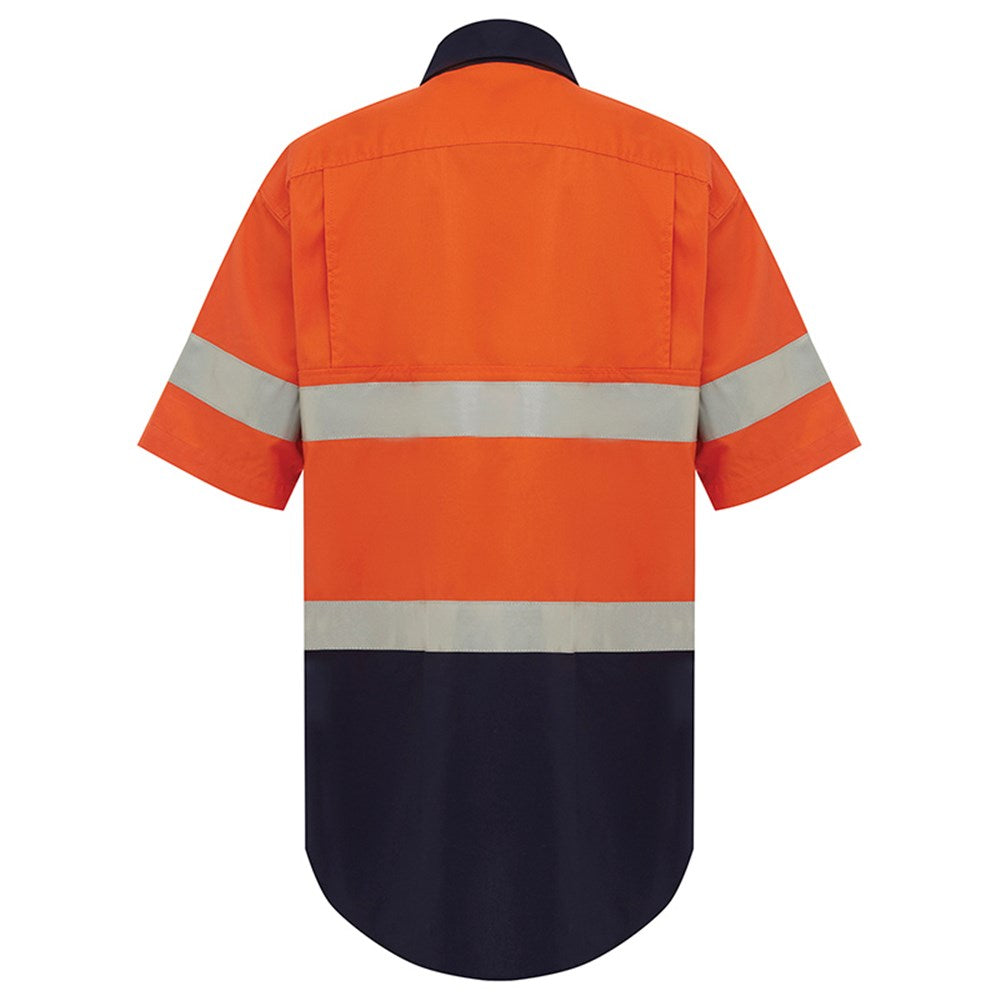 Hi Vis Lightweight Short Sleeve Taped Shirt - 2 Colour Options in Various Sizes
