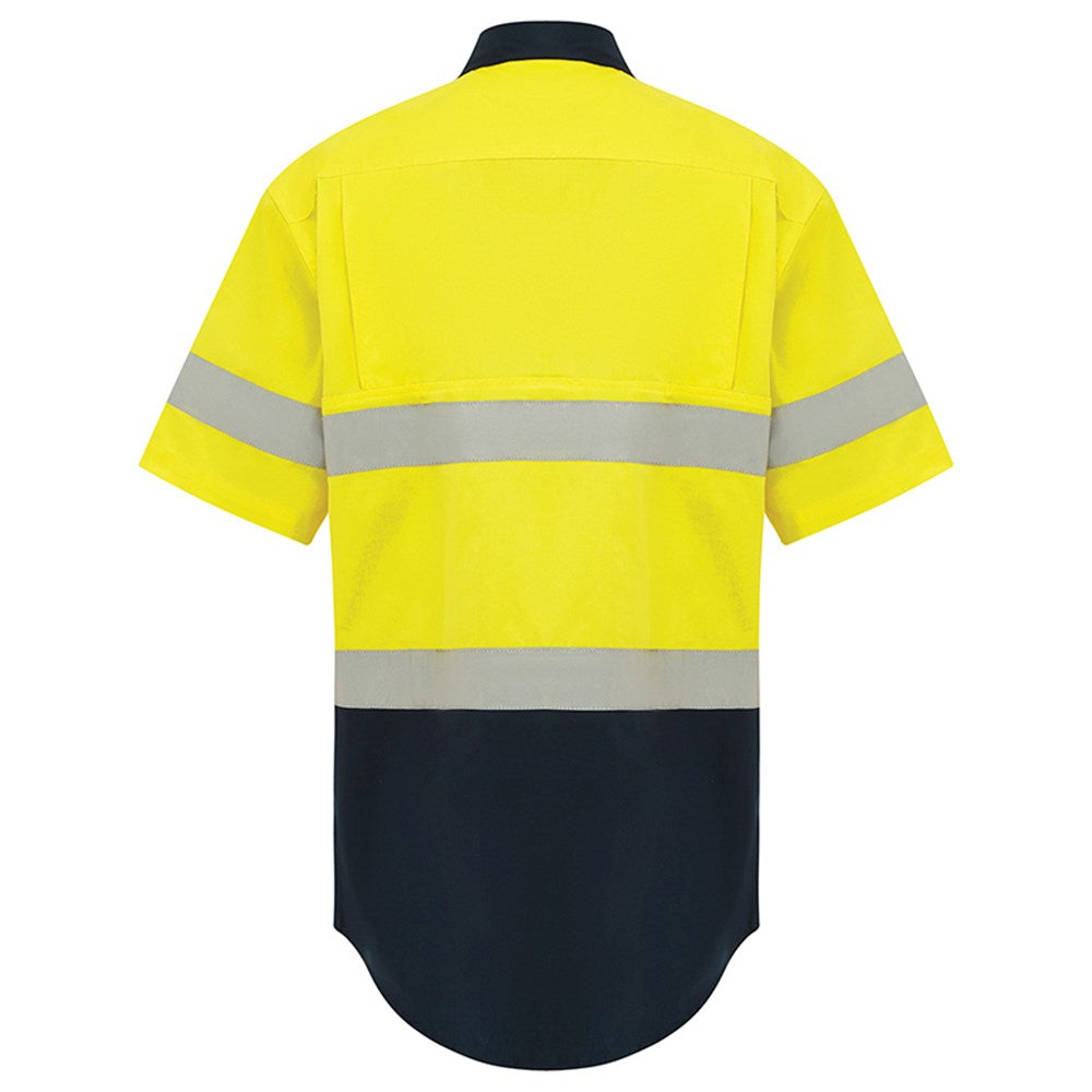 Hi Vis Lightweight Short Sleeve Taped Shirt - 2 Colour Options in Various Sizes